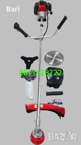 Моторна коса,тример,храсторез 72cc Werstil + подаръци, снимка 3 - Градинска техника - 51971111