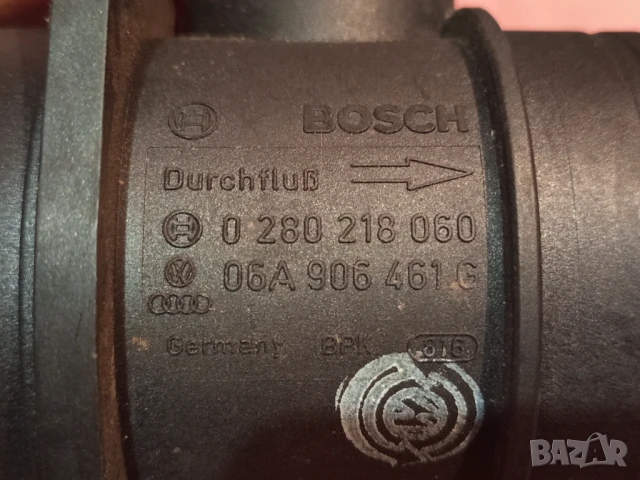 Дебитомер Bosch за VW AUDI Seat Skoda - 1.8 2.0, снимка 5 - Части - 51253545