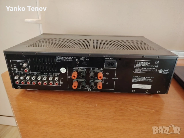 Усилвател Техникс, снимка 5 - Ресийвъри, усилватели, смесителни пултове - 54166588
