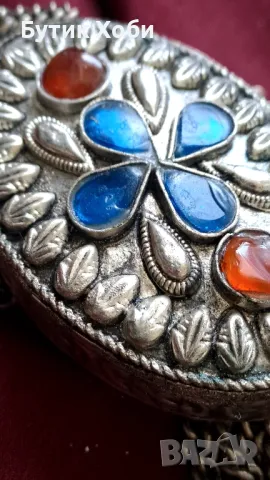 Старинно метално шишенце , снимка 6 - Антикварни и старинни предмети - 50174764