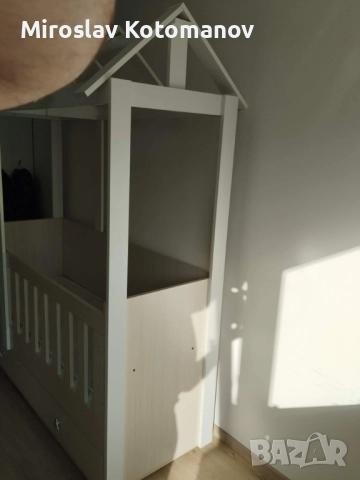 Детско легло Монтесори Къщичка, снимка 3 - Мебели за детската стая - 52871672