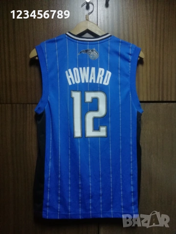 ORLANDO MAGIC ADIDAS HOWARD Оригинален потник Орландо NBA , снимка 2 - Тениски - 53843655