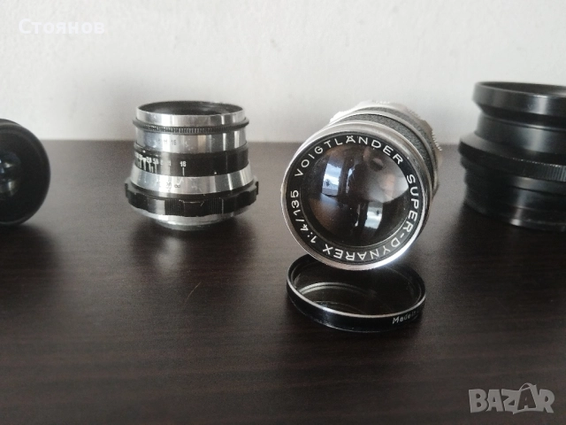 Обективи Carl Zeiss,Voigtländer,DOMIPLAN,Nikon,Soligor,BEROLINA,AMPIS,INDUSTAR , снимка 15 - Обективи и филтри - 48050331