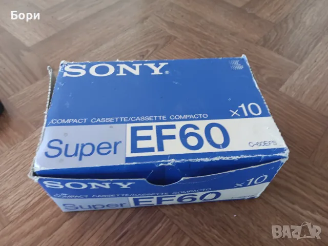 Нови SONY SUPER F 60, снимка 2 - Аудио касети - 46885079