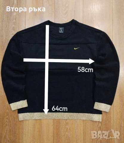 Nike fleece горнище дамска Оригинален , снимка 9 - Спортни екипи - 52368198