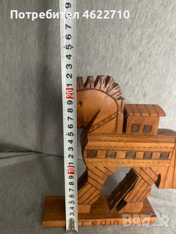 дървена фигура , снимка 4 - Антикварни и старинни предмети - 54018069