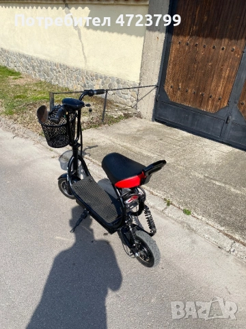 Електрически мини скутер, снимка 4 - Велосипеди - 53758241