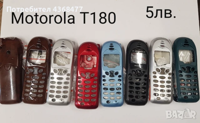 ПАНЕЛ за MOTOROLA C330,C380,C261,C300,T180,T2288,E360,T192,E365,Talkabout,C115,C116,C118,C139, снимка 5 - Резервни части за телефони - 50792855