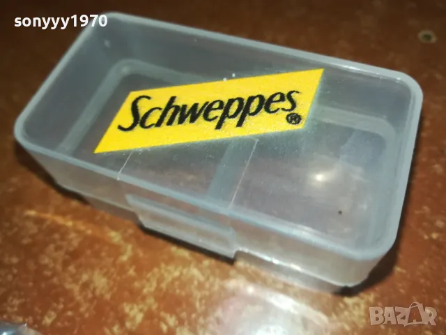 SCHWEPPES-ICE 2БР МЕТАЛНИ ЛЕДЧЕТА 0708241024, снимка 2 - Колекции - 46829711