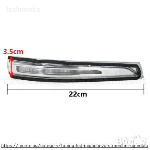 Мигачи за Огледала за Hyundai Santa Fe Seat 2013–2018 monto.bg, снимка 6 - Части - 52055639