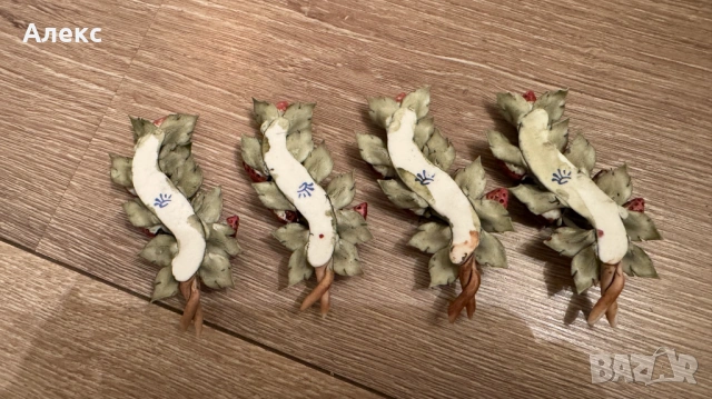 Capodimonte, Италия– аксесоари за маса, много фин порцелан., снимка 4 - Сервизи - 53220180