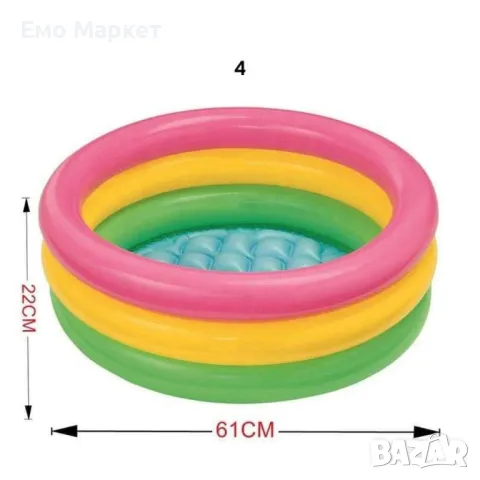 Открийте райската забава с Intex- Най-големият избор от детски басейни, снимка 7 - Басейни и аксесоари - 49398513