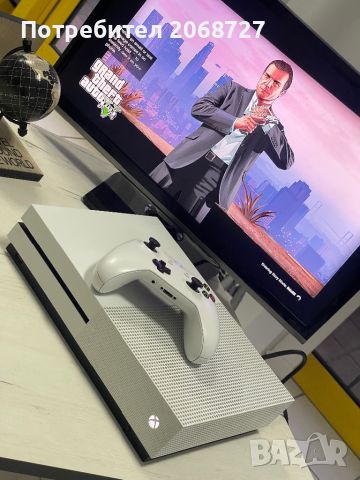 Xbox One S + Gta V, снимка 1 - Xbox конзоли - 46681734