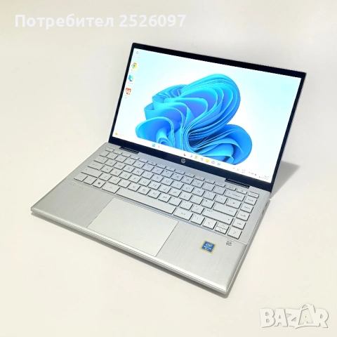 HP Pavilion x360/14” IPS Touch/Pentium Gold 7505, снимка 3 - Лаптопи за работа - 54212228