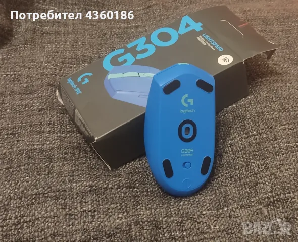 Logitech G304 , снимка 3 - Клавиатури и мишки - 48708397