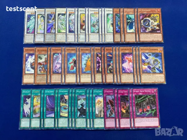 Тесте за игра Yu-Gi-Oh! Stardust Modern Deck - Ready to Play - Semi-Competitive Yusei YuGiOh, снимка 3 - Карти за игра - 40175003