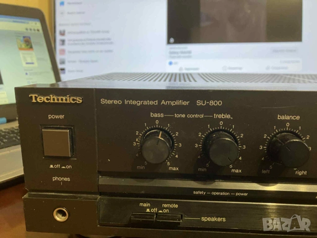 Усилвател technics su800 клас „а“, снимка 2 - Ресийвъри, усилватели, смесителни пултове - 53286893