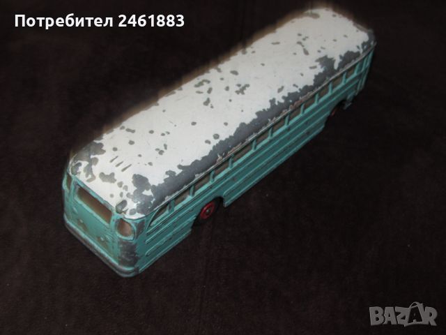 Стар антикварен Dinky Supertoys Continental Touring Coach 953 Meccano автобус, снимка 3 - Колекции - 46634694