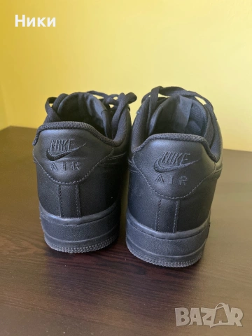 Nike air force 1 (черни), снимка 2 - Маратонки - 54121414
