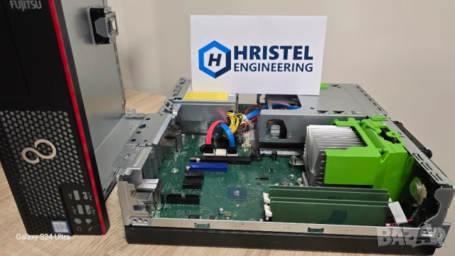 Fujitsu Esprimo D958 Intel i5 8-GEN 3.00-4.10GHz, 16GB DDR4, 256GB SSD, снимка 6 - Работни компютри - 53388090