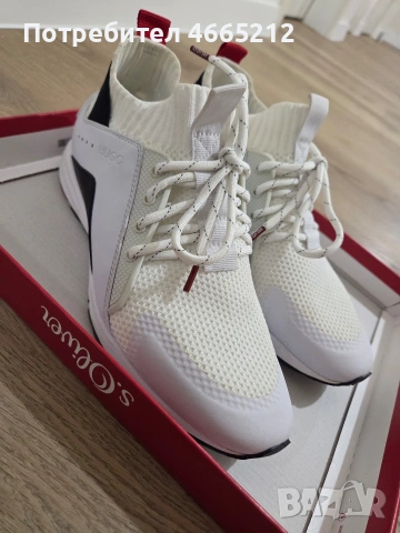 Дамски сникърси Hugo Boss, снимка 4 - Маратонки - 53757328