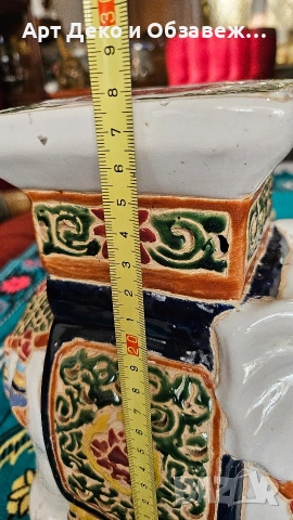 Керамично слонче, снимка 6 - Декорация за дома - 53617607