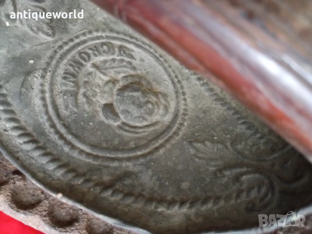 19Век Старинна ЮТИЯ с Комин на Въглища, снимка 5 - Антикварни и старинни предмети - 50816350