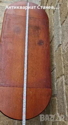 🌿✨ Очарователна винтидж разтегателна дървена маса , снимка 16 - Маси - 54045869