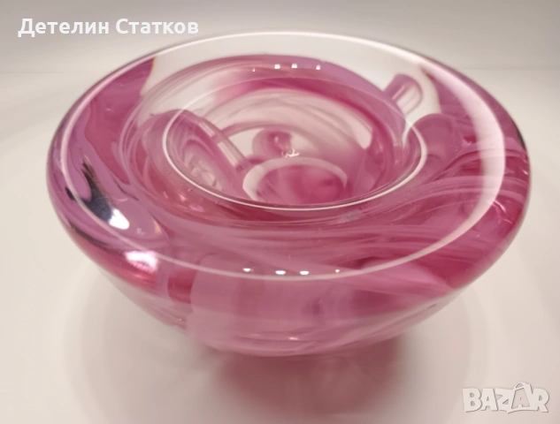 Винтидж свещник Kosta Boda