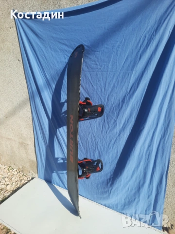 Сноуборд   156Wсм.BURTON PROGRESSION, WIDE с автомати. , снимка 10 - Зимни спортове - 53282725