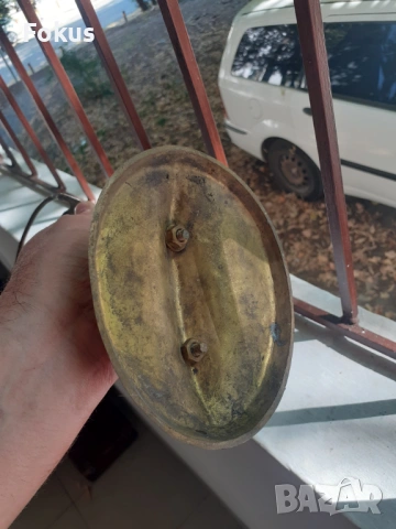 Страхотна бронзова стойка за часовник или бижу, снимка 6 - Антикварни и старинни предмети - 53307038