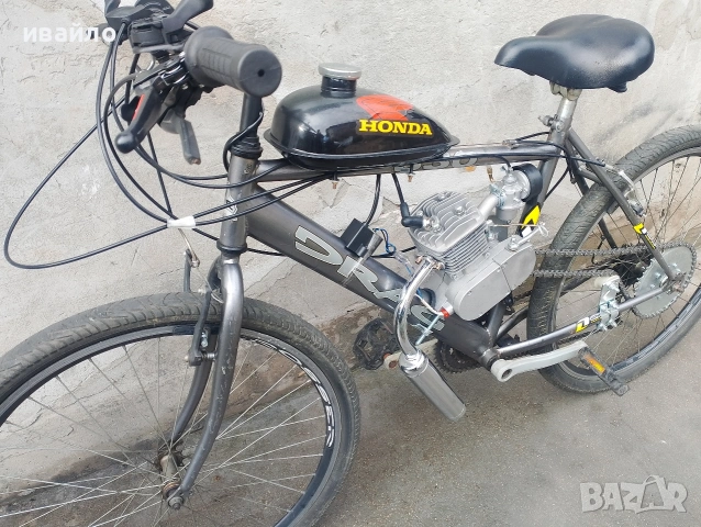 колело с чисто нов двигател , снимка 3 - Велосипеди - 53401846