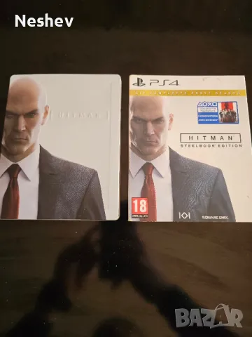 PS4 Hitman Steelbook, снимка 1 - Игри за PlayStation - 47725886