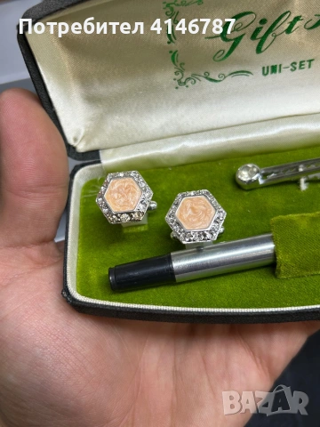 Стар подаръчен комплект , снимка 3 - Антикварни и старинни предмети - 53093989