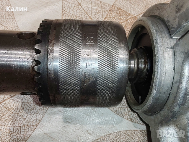 ЕЛПРОМ БЗ-16А  двускоростна бормашина , снимка 2 - Бормашини - 51737187