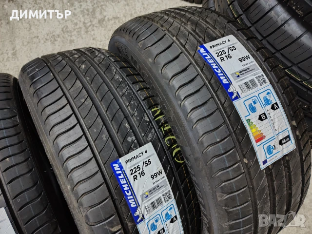 4бр.НОВИ летни гуми MICHELIN 225 55 16 DOT19 цена за брой, снимка 4 - Гуми и джанти - 51382037