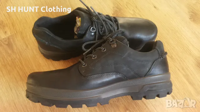 ECCO Rugged Track GORE-TEX Shoes размер EUR 45 естествена кожа водонепромокаеми - 1569, снимка 8 - Ежедневни обувки - 48408211