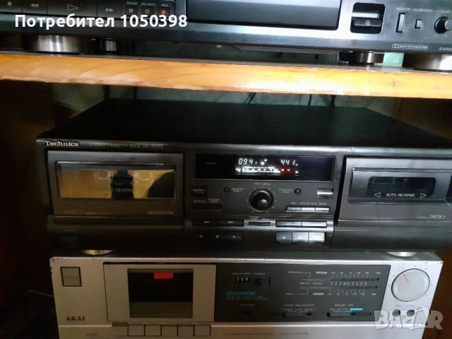 Идеален дек Technics SR-TR 373- Японски двукасетъчен автореверс, снимка 2 - Декове - 52088471