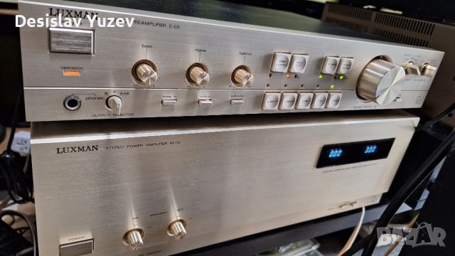 luxman M03/C03, снимка 1 - Ресийвъри, усилватели, смесителни пултове - 46260255