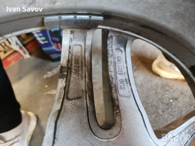 Джанти БМВ Borbet 17 с зимни гуми Bridgestone, снимка 10 - Гуми и джанти - 45700616