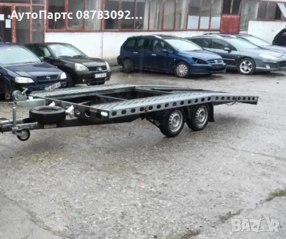 Отдавам платформа под наем + ТРАНСПОРТ на автомобили, селскостопанска техника и др. 