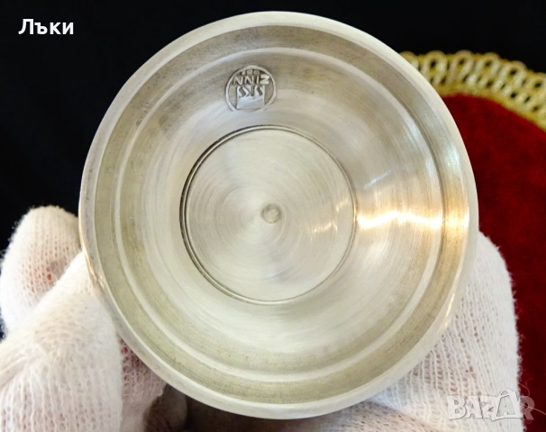 Чаша от калай с картини Влюбени,Пътешествие,Пролет. , снимка 10 - Антикварни и старинни предмети - 51571181