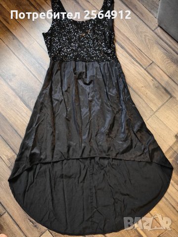 продавам черна рокля 