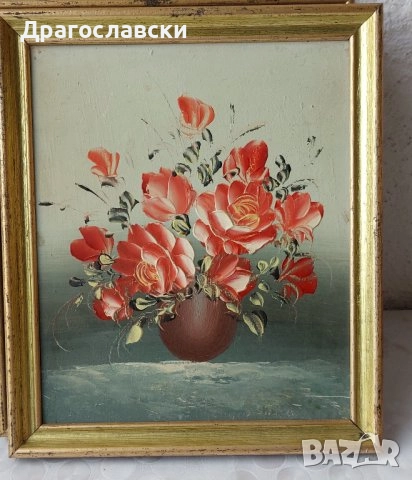  Картини: Млекарка красив голям бродиран гоблен, емайл - мома, картина цветя, снимка 10 - Декорация за дома - 28871110