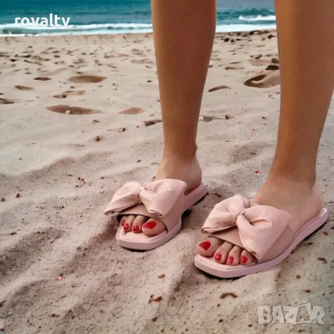 Равни чехли - розова кожа