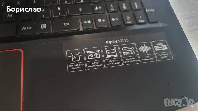 acer vx5 на части , снимка 5 - Лаптопи за игри - 45341772