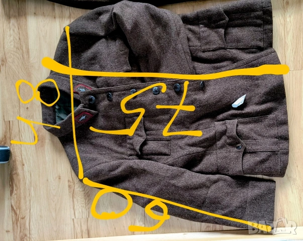 Военна зимна униформа/ Войнишка униформа / Стара Войнишка униформа/ Въшкарник, снимка 9 - Други - 43570404