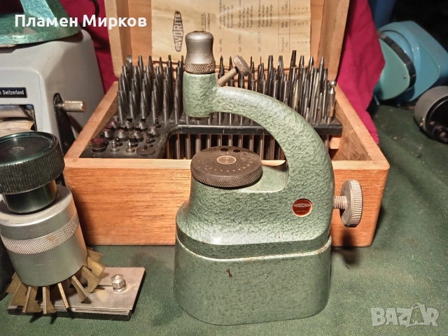 Швейцарски зъмбалък и хронограф GREINER, снимка 7 - Антикварни и старинни предмети - 52897071