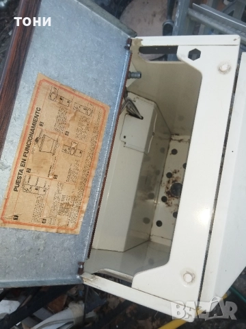 печка Супер сер антикварна, снимка 4 - Отоплителни печки - 52863237