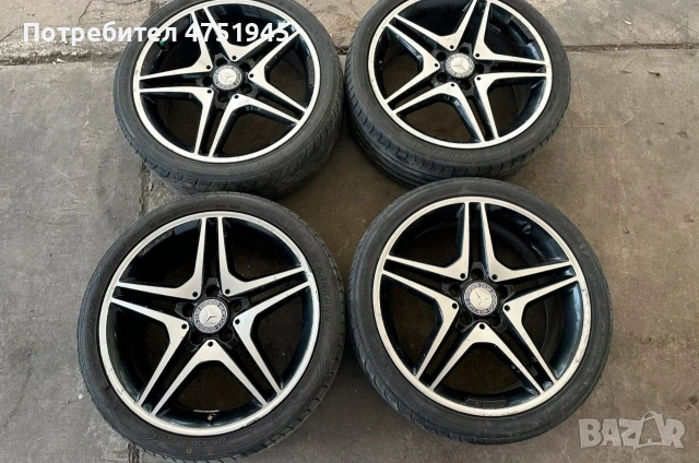 Джанти с Гуми 225 40 18 mercedes 